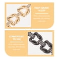 thumbnail image 2 of Miangastore 2pcs Bag Strap Clips Craft Making Alloy Assorted Color for Craft Enthusiasts DIY Projects, 2 of 8