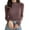 Coffee, variant on Turtleneck Tops for Women Wool Fall Winter Casual Long Sleeve Sweaters Warm Soft Wool Seamless Pullover Fall Winter Outfits, , Size One Size
