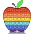 thumbnail image 1 of Push Bubble Sensory Fidget Toy, Stress Relief, Special Needs, Quiet Classroom (Apple)，JUN, 1 of 7