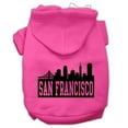 thumbnail image 5 of Pet Dog  Cat Hoodie Screen Printed, "San Francisco Skyline", 5 of 10