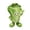 A, variant on Simulated Cabbage Cartoon Lettuce Shaped Decorative Faux Cabbage Figurine With Smiling Face And Raised Hand For Home Or Office Display A