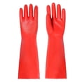 thumbnail image 1 of HLONK Thicken Waterproof Cleaning Gloves Red 40cm, 1 of 5