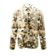 thumbnail image 4 of PNTUTB Fashion Men's Camouflage Printed Long Sleeve Everyday Shirts Collared Button Down Casual Comfortable Blouses, 4 of 6
