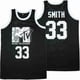 thumbnail image 5 of Camisetas de baloncesto para hombre Rock N Jock Will Smith 33# Jersey de alta calidad para deportes al aire libre Costura Bordado Negro Azul Nuevo 2023, 5 of 5
