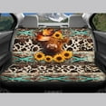 thumbnail image 4 of Pzuqiu Western Cowboy Cow Car Seat Cover Light Breathable Front and Rear Split Bench Seat Covers Washable Easy to Install Car Seat Cushion Universal Fit for Most Cars Sedan Van Truck, 4 of 7