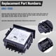 thumbnail image 4 of Kit de Controlador de Temperatura ERC112D, Controlador Electrónico de Refrigeración con Sondas de Sensor Dual, 00C30-123D-03 080G3492, 4 of 5