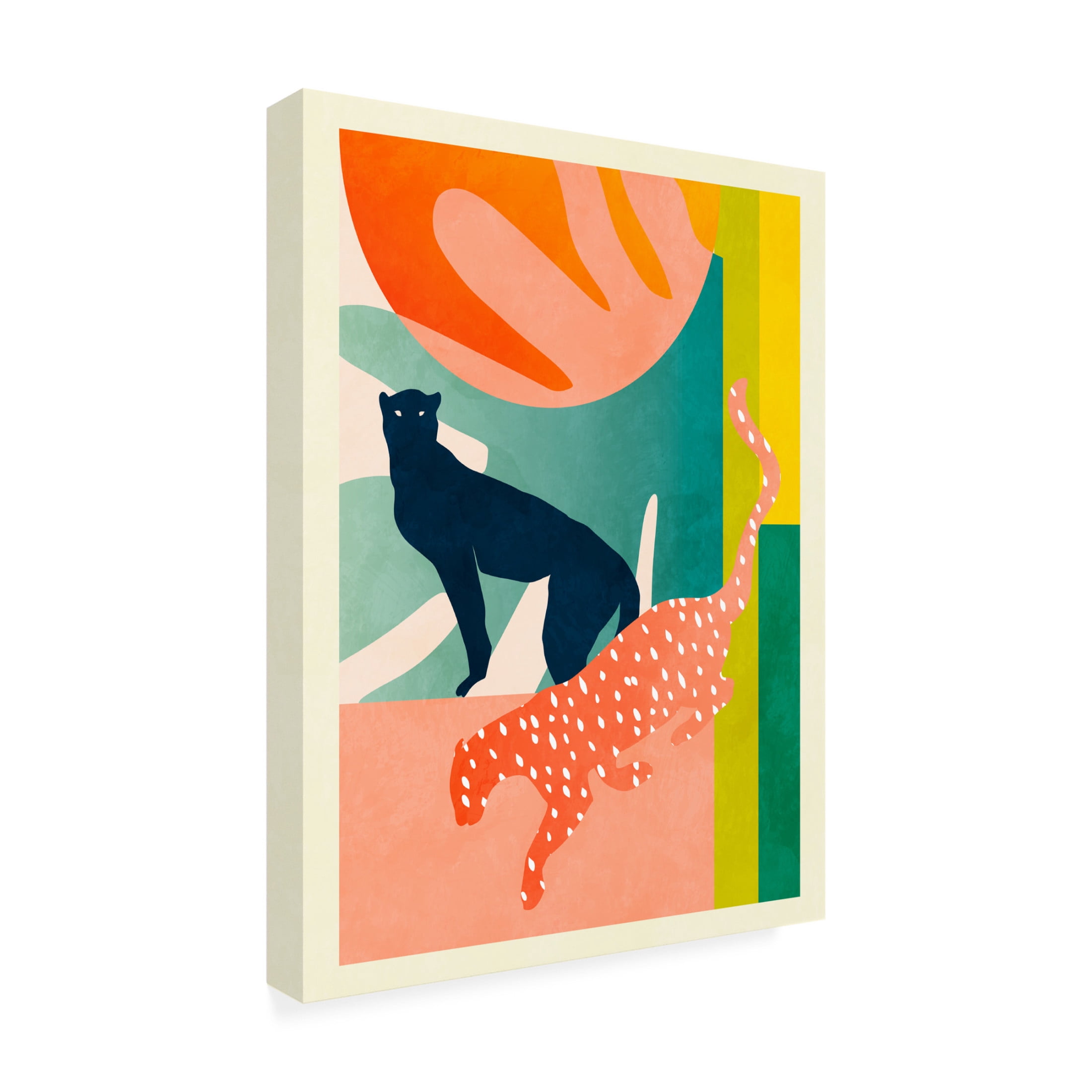 Trademark Fine Art Ana Rut Bre Spaces Leo Canvas Wall Art