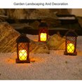 thumbnail image 4 of Amdohai Solar Candle Retro Atmosphere Landscape Garden Decoration Light Black Without Glass, 4 of 7