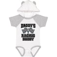 thumbnail image 3 of Inktastic Daddys Racing Buddy Car Flags Boys or Girls Baby Bodysuit, 3 of 5