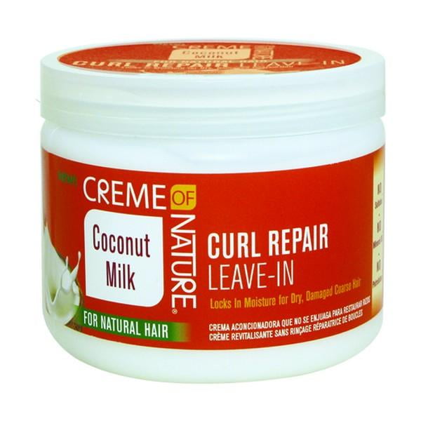 Creme Of Nature Coconut Milk Curl Repair Leavein Condi Cream,11.5 oz