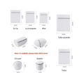 thumbnail image 5 of Juego De 9 Bolsas De Malla Para Lavadoras Blanco, 5 of 5
