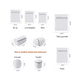 thumbnail image 5 of Juego De 9 Bolsas De Malla Para Lavadoras Lab.G Blanco, 5 of 5