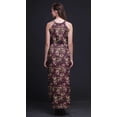 thumbnail image 3 of Bimba Floral Women Side Slits Long Casual Halter Maxi Dress Printed Party Wear-Small, 3 of 6