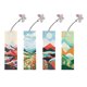 thumbnail image 1 of Bookmark Art Project 4pcs Landscape Forma Especial 5d Diy Pintar Marcos para Principiantes, 1 of 9