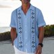 thumbnail image 2 of Hawaiian Shirt For Men, Men's Vintage Button Down Bowling Shirts Short Sleeve Summer Beach Shirt XL, 2 of 4