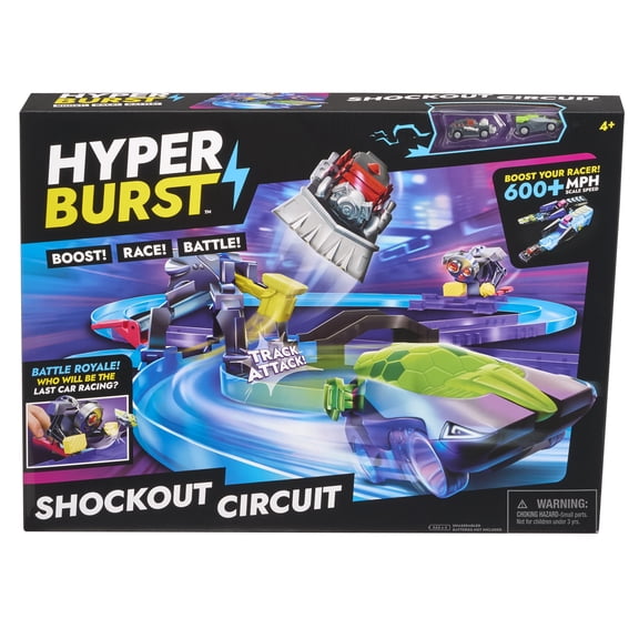 Hyper Burst - Shockout Circuit Battle Race Track Set