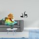 thumbnail image 2 of Elegante Figura De Ciervo Y Caracola De Cristal, Animal Marino, Decoración Artística Para El Hogar, La Oficina, La Sala De Estar, Adorno De Mesa Y Escultura, Juego De Regalo, 2 of 8