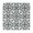 White, variant on Coaster Four Leaf Clover Pattern