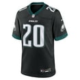 thumbnail image 2 of Men's Nike Brian Dawkins Black Philadelphia Eagles Alternate Game Jersey, 2 of 6