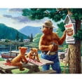 thumbnail image 6 of MasterPieces Kids Puzzle Set - Smokey Bear 4-Pack 100 Piece Jigsaw Puzzles, 6 of 9