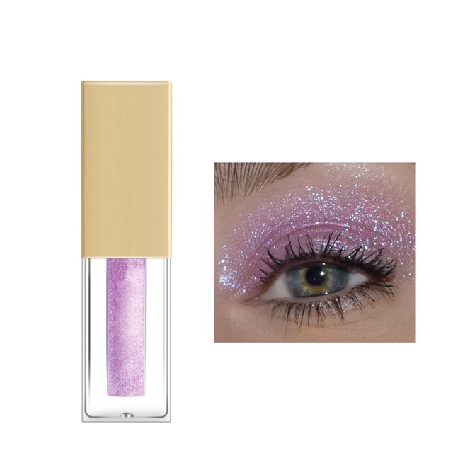 2023 New Liquid Eye Shadow Color Show Sequins Pearlescent Eye Shadow Liquid Sparkling 4Ml, Makeup Eye Shadow