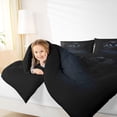 thumbnail image 4 of Castle Fairy Boys Girls Black Cat Twin Comforter Sets,Gothic Style Bedding Set, 4 of 8
