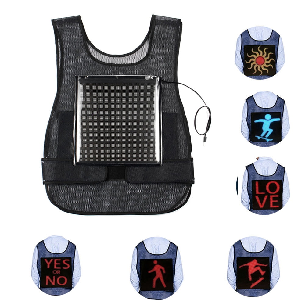light up walking vest