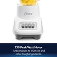 thumbnail image 3 of Oster Turbo 5-Speed White Countertop Blender, Kitchen Blender, Blender for Smoothies, 3 of 7