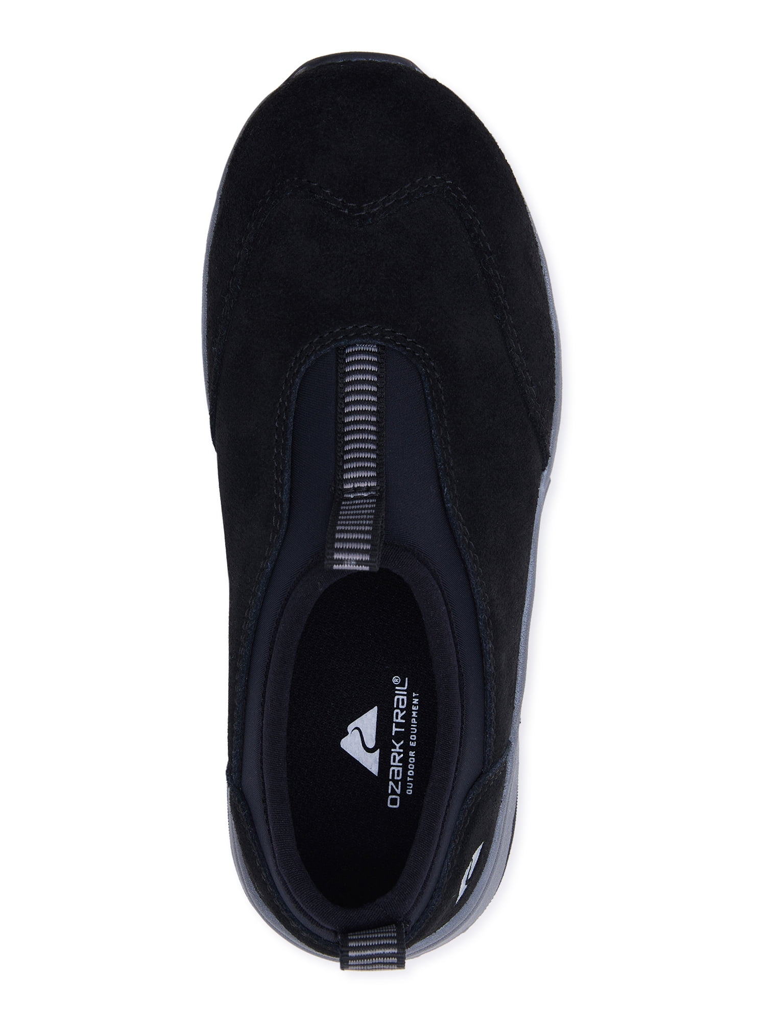 Ozark Trail Boys Water Resistant Suede Slip On Hikers