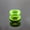 green, variant on Acrylic Screw Flesh Tunnel Ear Plug Taper Earring Stretcher Plug Ear Tunnel-clear-8mm