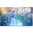 thumbnail image 2 of Fleurs d'Été Bleues sur Prairie - Impression sur Toile Florale, 2 of 3