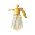 thumbnail image 2 of Xecvkr Pneumatic Watering Can 1.5L Household Pressure Spray Bottle Adjustable Mist Stream Transparent Garden Flower High Capacity Plastic Green Yellow 1Pc, 2 of 6