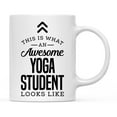 thumbnail image 1 of Koyal Wholesale Ceramic Coffee Tea Mug, This is What an Awesome Yoga Student Looks Like, 1 of 4