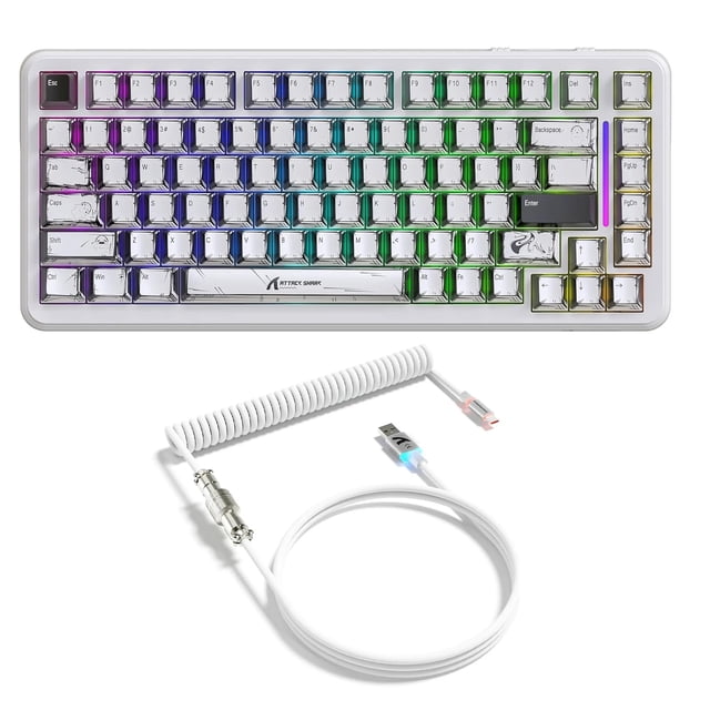 Teclado Gamer ATTACK SHARK X82 PRO HE con Switch Magnético y Polling de 8KHz