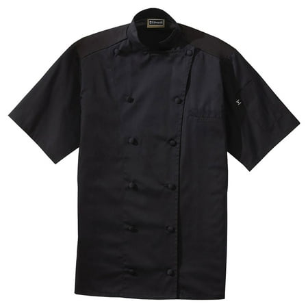 Edwards Garment Classic Short Sleeves Chef Coat with Back Mesh, Style