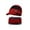 Red, variant on GRNSHTS Winter Men Hat Warm Knit Visor Beanie Cap with Fleece Lining Patchwork Stripe Cap with Brim Scarf for Ski Outdoor Sport