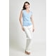 thumbnail image 4 of Blusa tejida sin mangas Roman Fashion /Juvenil, 03253 (Azul cielo) azul cielo M, 4 of 4