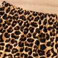 thumbnail image 4 of WOYY Toddler Girls Casual Leopard Long Sleeve T-Shirt Flared Pants Outfits, Sizes 3-4T, 4 of 6
