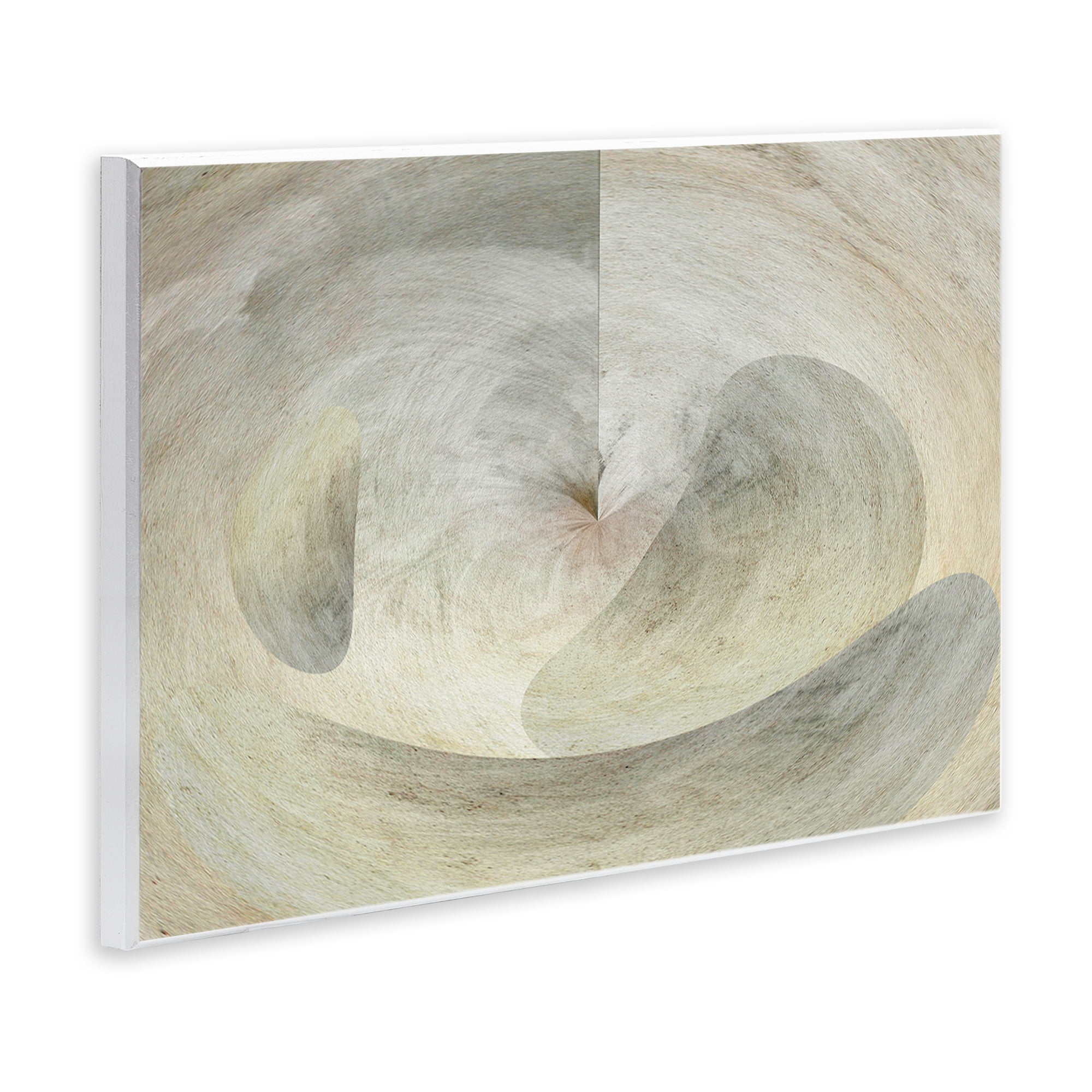 Stupell Industries Curving Freeform Abstract Abstract Painting Unframed Art Print Wall Art, 15 x 10