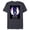 Navy Heather, variant on Star Wars Tales of the Jedi Ahsoka and Dooku Disney+ - Short Sleeve Blended T-Shirt for Adults - Customized-Ocean Blue