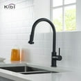 thumbnail image 3 of Kibi Casa Single Handle Pull Down Kitchen Sink Faucet with Soap Dispenser, 3 of 3