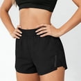 thumbnail image 4 of CHEEREAM Running Shorts for Womens Athletic High Waist Quick Dry Bottom for Workout Gym Side Splited Sweatshorts, 4 of 6