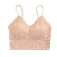 thumbnail image 3 of Sngxgn Wireless Bra with S upport for Women Seamless Bra Full Coverage Bra(Beige,XXL), 3 of 6