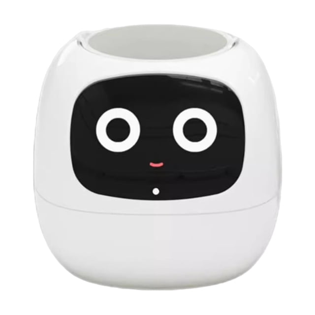 Billuyoard ABS lindo compañero de mascotas en planta inteligente Robot guía olla rico rendimiento en muebles para el hogar diversión Electrodomésticos blanco