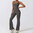 thumbnail image 6 of HXWCHs Women's Bootcut Yoga Pants Stretch Workout Active Pants Gray M, 6 of 6