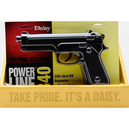 daisy 340 powerline pistol bb air cal spring repeater clip shot