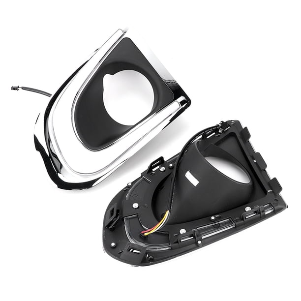 Lámpara de circulación diurna para automóvil, par de luces LED de 12 V, luz diurna DRL optimizada para la excelencia