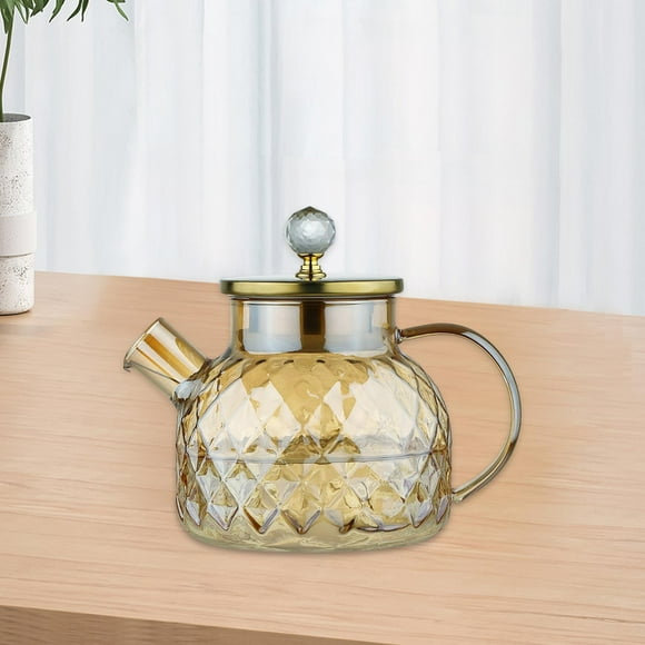 Jarra de vidrio perfecl hervidor de agua tetera de té resistente a altas temperaturas 1000ml tetera