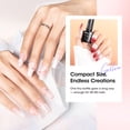 thumbnail image 6 of Gellen 24Pcs Gel Nail Polish Set, 20Colors Elegant Jelly Gel Polish with Base Coat & Glossy Matte Cateye Top Coat, HEMA TMPTA TPO 3-Free Red Pink Green White UV Cured Soak off Nail Kit for Women, 6 of 9