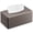 Brown, variant on Tissue box cover, rectangular tissue box with bottom, decorative storage box, suitable for bathroom vanities, countertops, wardrobes, bedside tables, living rooms and offices.